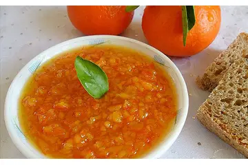 Mandalina Kabuğu Reçeli Tarifi ve Malzemeleri